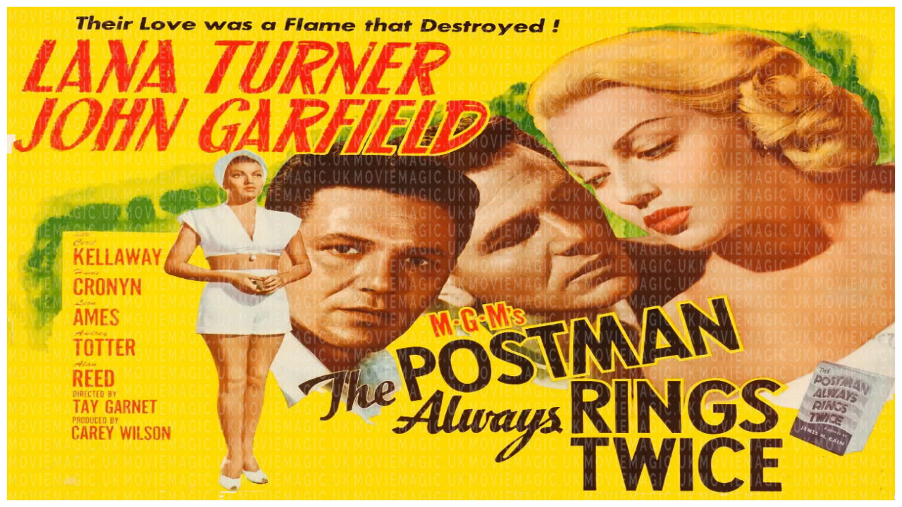 🎬 The Postman Always Rings Twice - 1946 - 🎥 TRAILER & FULL MOVIE LINK