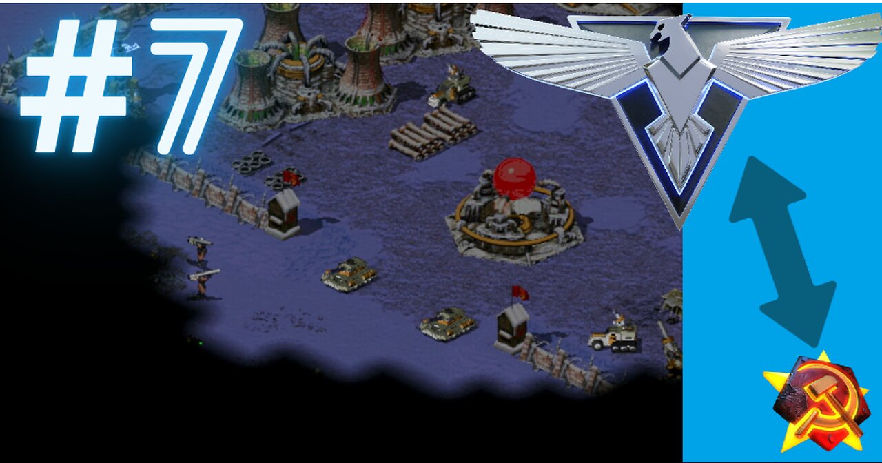 Red Alert 2 - Allied Flipped Mission - Part 7: Chrono Defense - Walkthrough