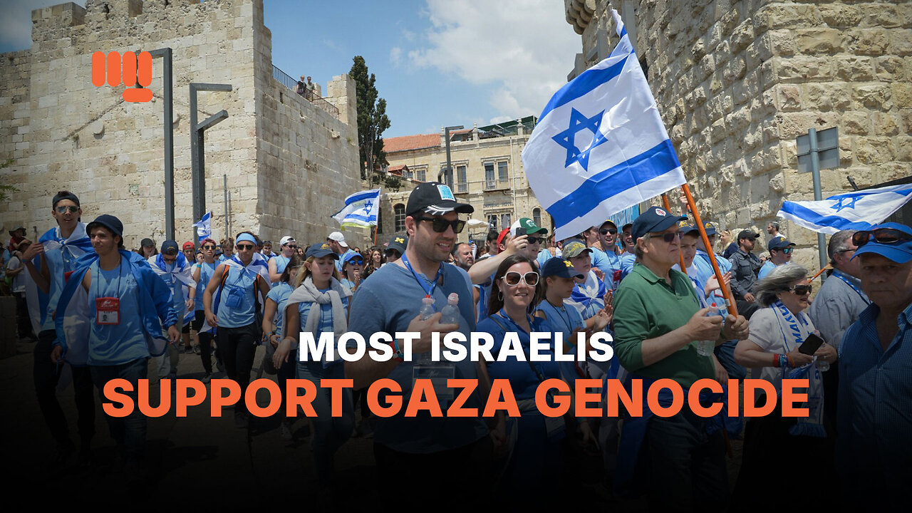 MOST ISRAELIS SUPPORT GAZA GENOCIDE