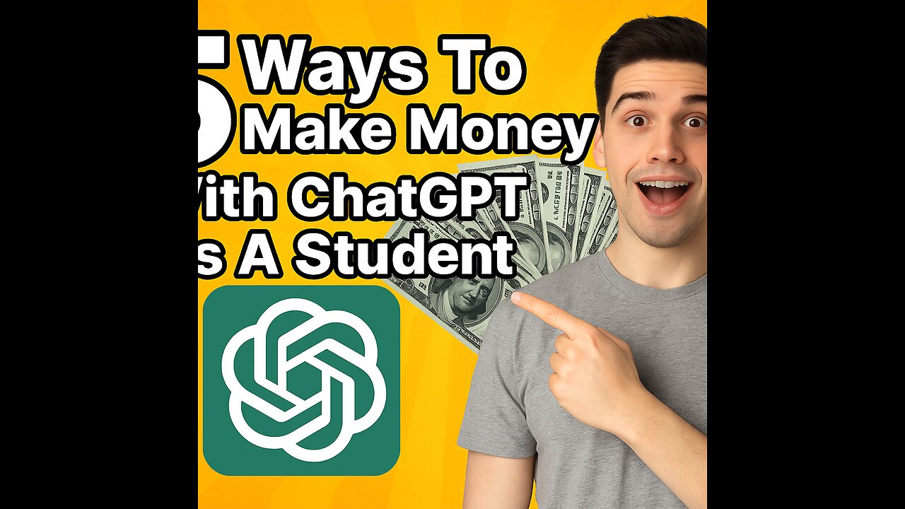 ⁠⁠5 Ways To Make Money With ChatGPT As A Student