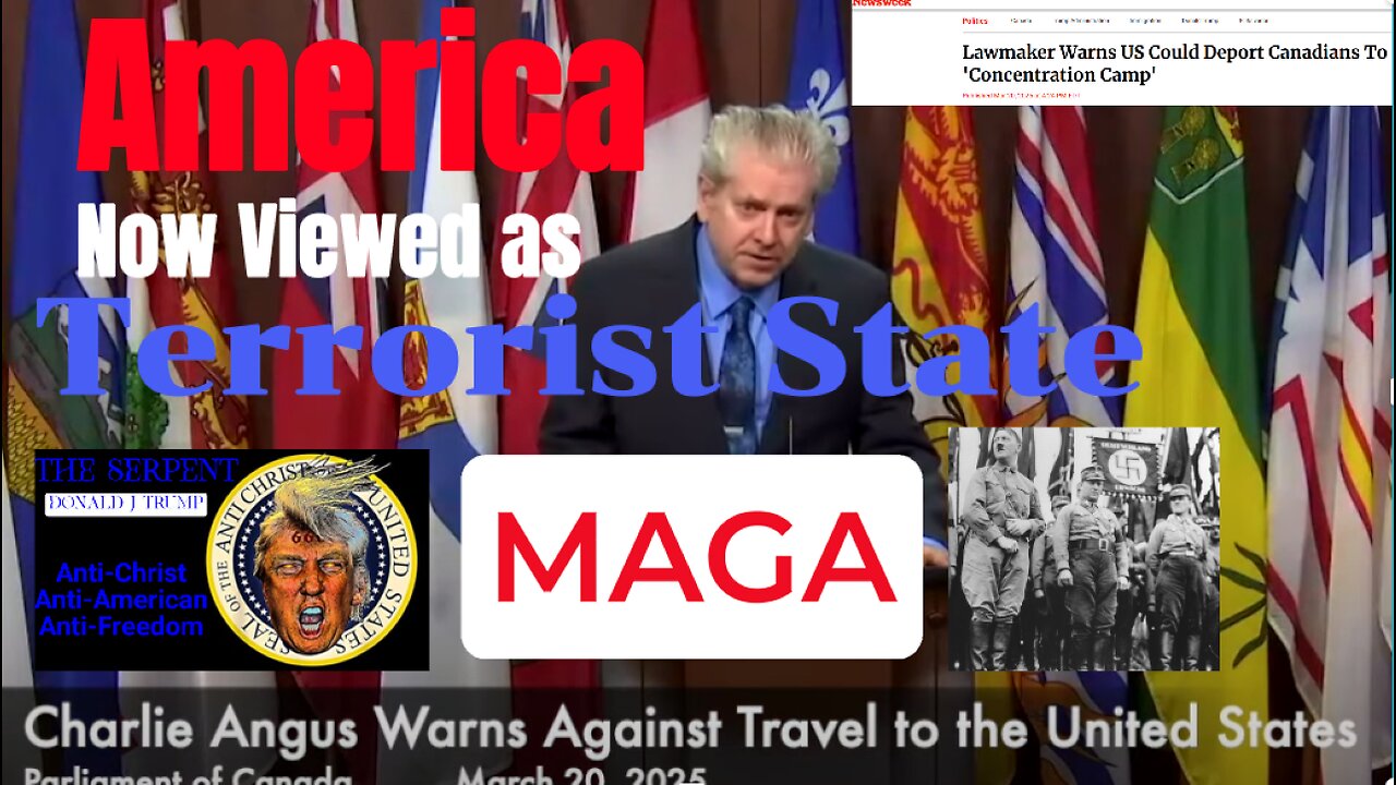 Canadians Being Attacked by MAGA Terrorists & America Declared 'Terror State'