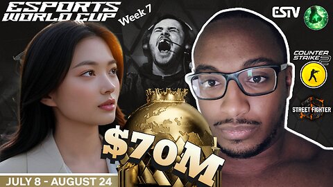 Street Fighter 6 Group Stage, CS2 Quarterfinals | $1,250,000 | Riyadh, Saudi Arabia EWC 2025 !estv