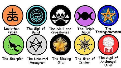 Tutti i SIMBOLI SATANICI spiegati DOCUMENTARIO il paganesimo moderno,comprende una vasta serie di cults,sette e nuovi movimenti religiosi detti NRM e cult UFO,apocalittici che esistono da decenni