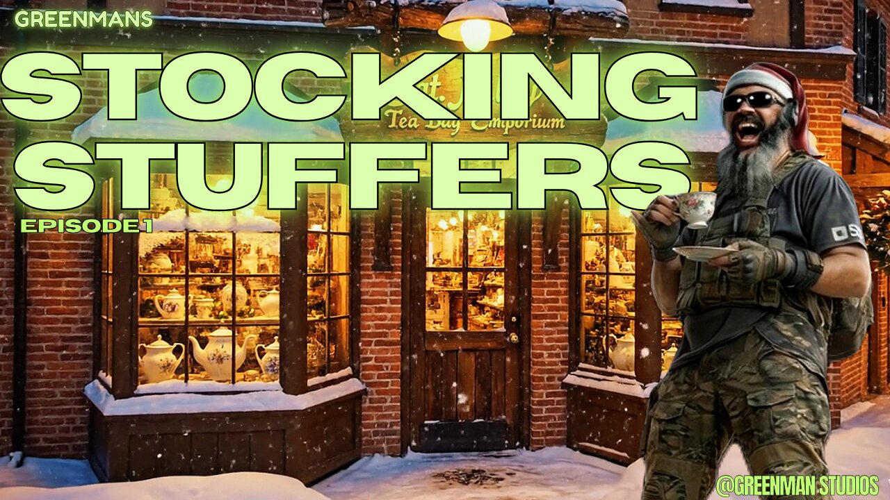 GREENMANS STOCKING STUFFERS – GAMER TEABAGS