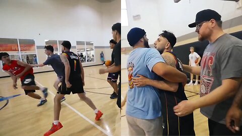 Brawadis Gets Into Fight During Heated Basketball Game