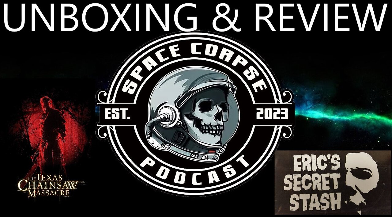 Custom Mini Chainsaw from TCM 2003 from Eric's Secret Stash + a suprise gift | Space Corpse Podcast