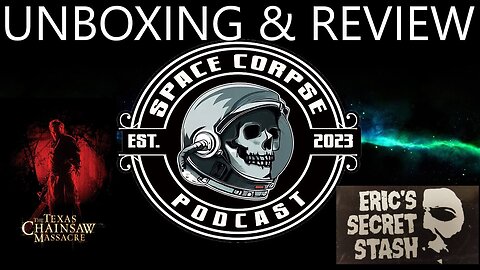Custom Mini Chainsaw from TCM 2003 from Eric's Secret Stash + a suprise gift | Space Corpse Podcast