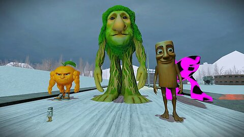 The town is cursed! The trees have become spirits and stick puppets are chasing me!