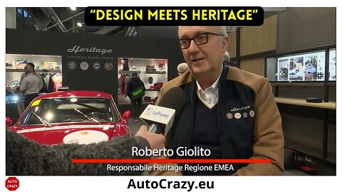 Roberto Giolito Interview | Fiat, Lancia & Alfa Romeo Heritage at Automotoretrò 2017