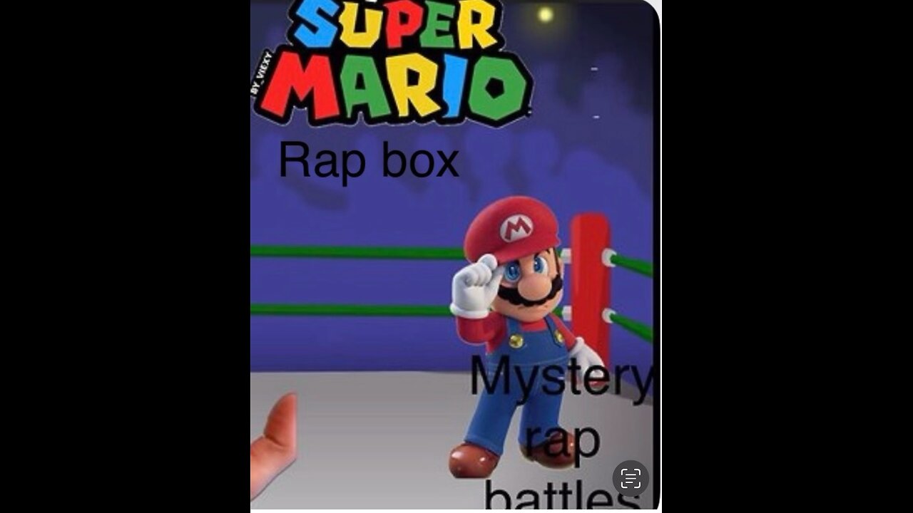 Mystery rap battles Mario’s rap box solo 1