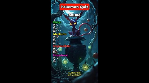 Think you're a real Pokémon fan? Prove it by naming these characters!