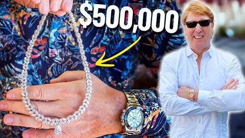 Buying My Wife a $500,000 Diamond Necklace!
