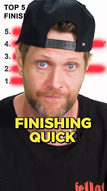 Top 5 Responses to Finishing too Quick