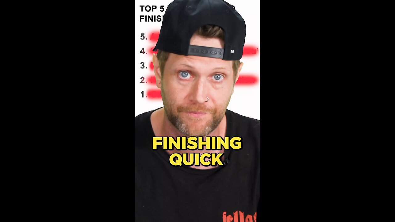 Top 5 Responses to Finishing too Quick
