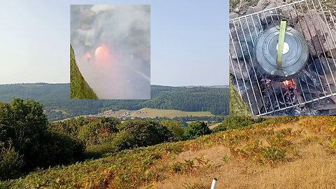 13, morning fire , beautiful view, smoke to get rid of