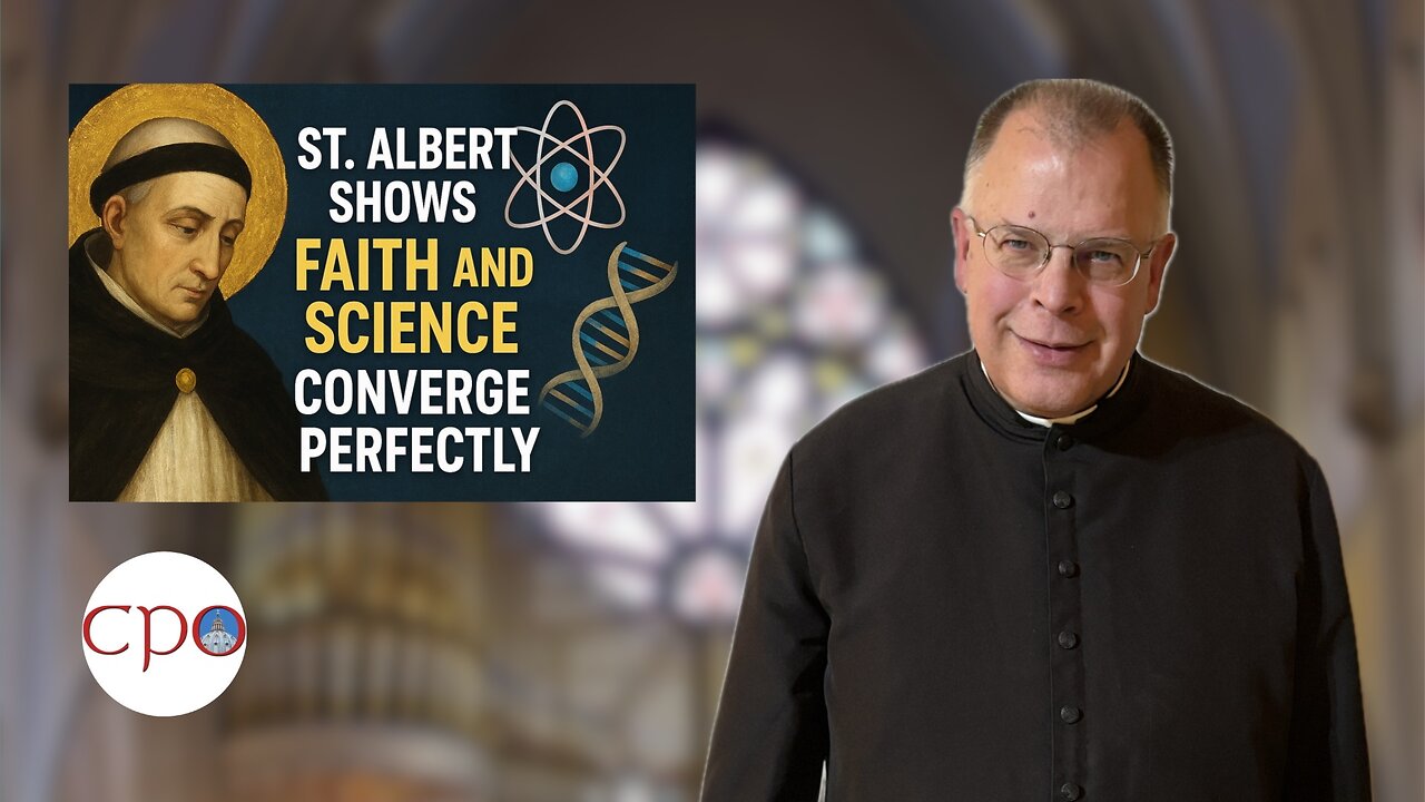 St Albert Shows Faith and Science Converge Perfectly