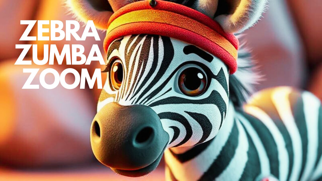 Zebra Zumba Zoom | Dance & Move With Our Funky Zebra Friend!