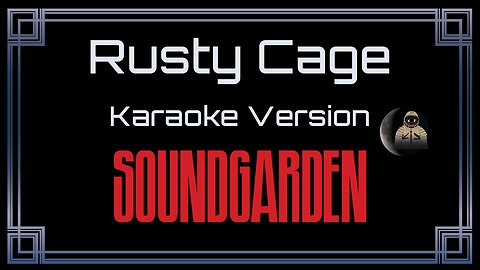 Soundgarden - Rusty Cage (CC)