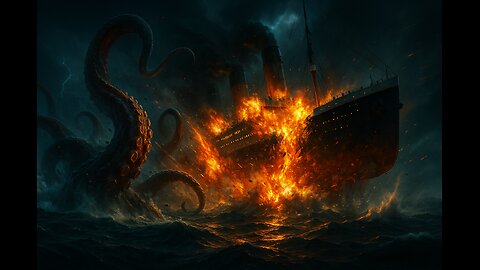 What if a SEA MONSTER sank the Titanic? 🤯🚢💥