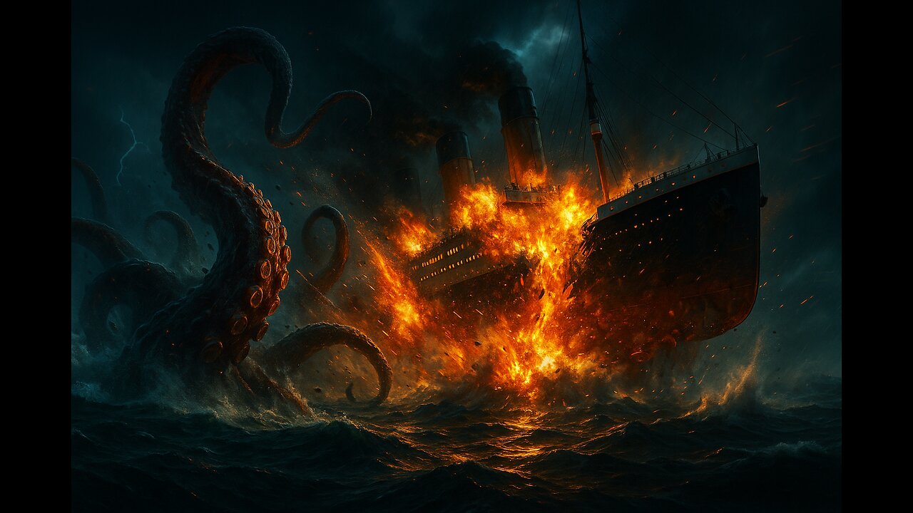 What if a SEA MONSTER sank the Titanic? 🤯🚢💥