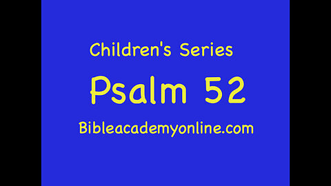 CS Psalm 52