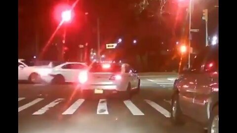 Driver gets caught doing hit and run in front of unmarked cop, Instant Karma