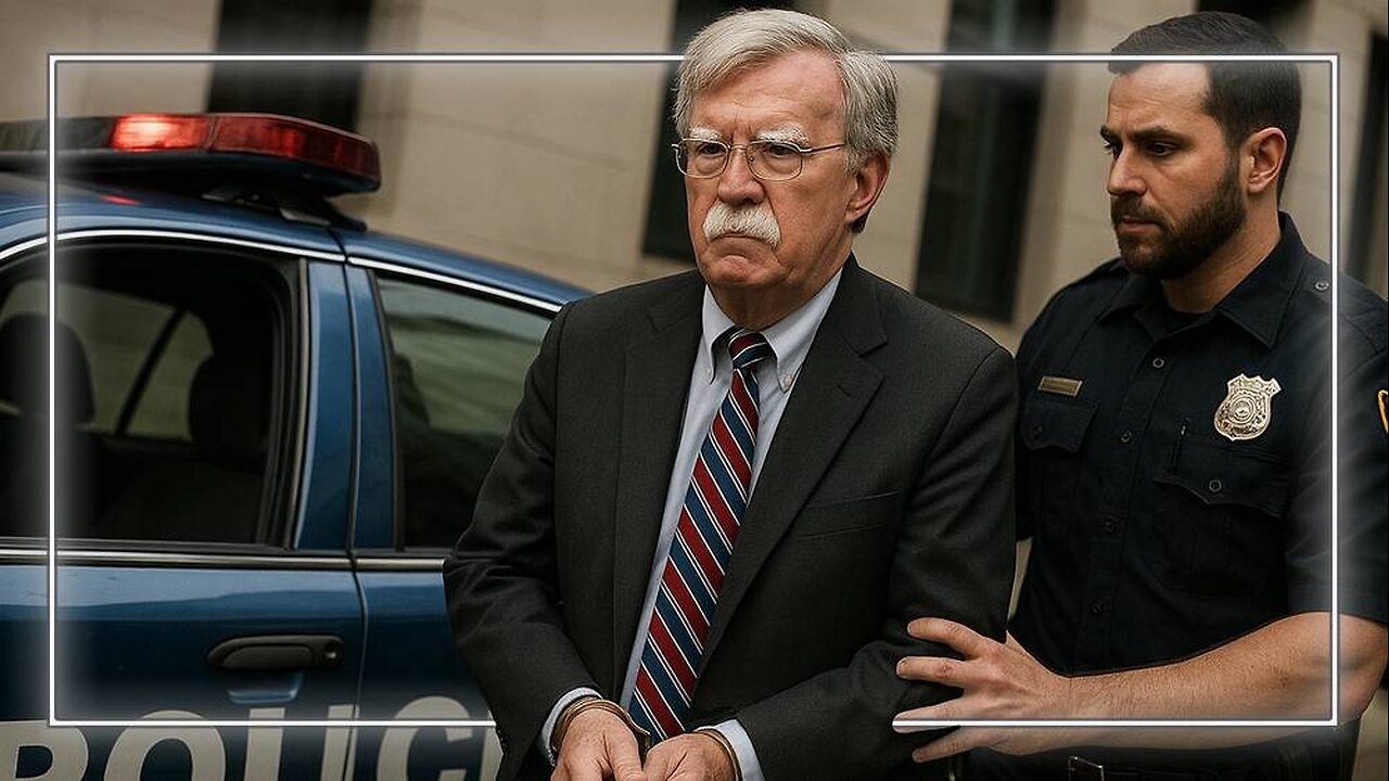 Disgraced Deep State Snake John Bolton Surrenders To Authorities!