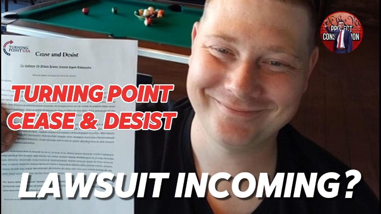 🚨 BREAKING: TURNING POINT SENDS CEASE AND DESIST TO CREATORS – INCOMING?