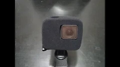 GoPro hero 7 black wind muff dead cat with footage