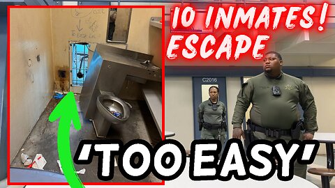 MASSIVE MANHUNT!! 10 INMATES ESCAPE. New Orleans, Louisiana. Pt 2