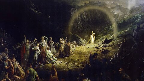 Where did Jesus go during the three days between His death and His resurrection?