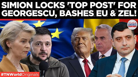 Romania elections: 'NATO, Not Brussels', Nationalist Simion Backs U.S., Rejects EU | Times Now World