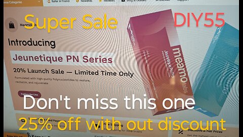 Meamoshop.Com will start SUNDAY DIY55 sale Big discount Huge selection of products