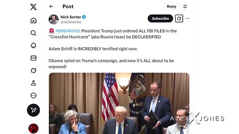 Trump's Declassification Of The Illegal Crossfire Hurricane