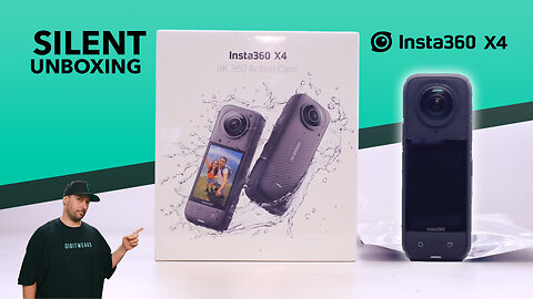 Insta360 X4 Silent Unboxing