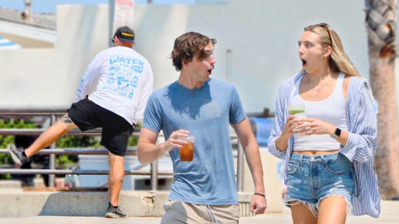 Funny FART Prank at the Beach! TURDY TORNADO!!