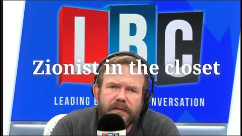 LBC James oberin melt down the pro Israel bassist of LBC exposed and criticism of Israel is no crime