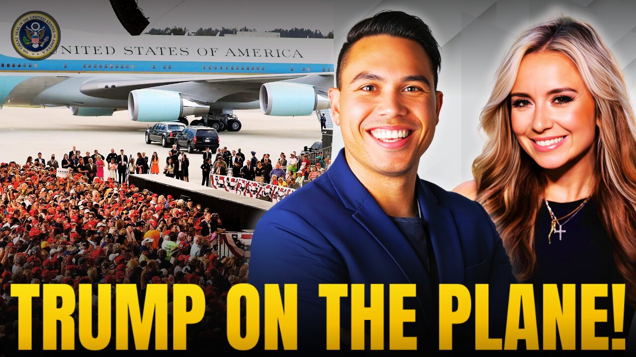 Monica Paige Shares her Experience Flying to Charlie Kirk’s Memorial with Donald Trump