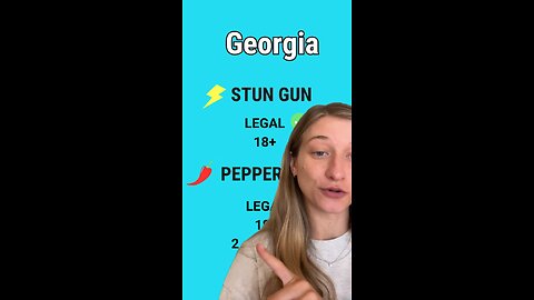 Pepper Spray & Stun Gun Laws - Part 2 🌶️⚡️