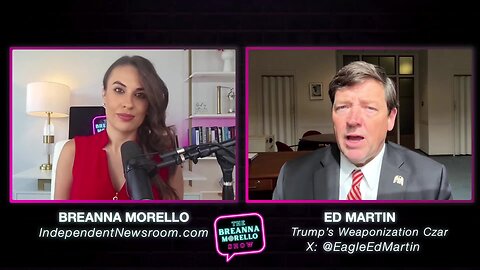Trump’s Weaponization Czar Ed Martin: "We're going to fix it..."