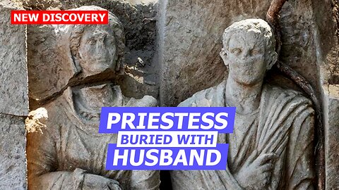Ancient Statues of a Married Couple Discovered in Pompeii