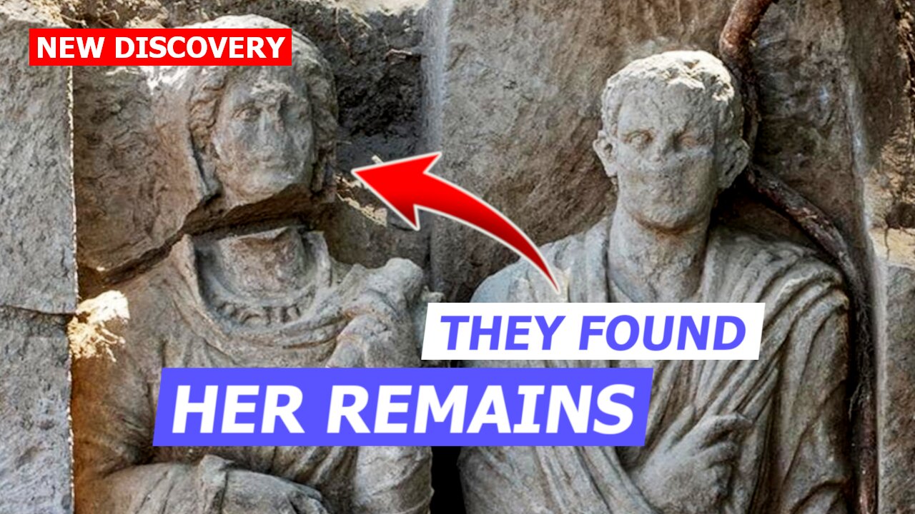 Ancient Statues of a Married Couple Discovered in Pompeii