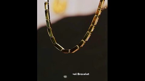 Stainless Steel Gold Plated Bracelet