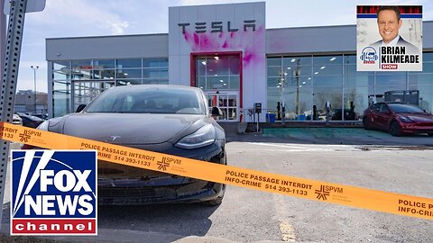 The alarming rise in violent Tesla vandalism | Brian Kilmeade Show