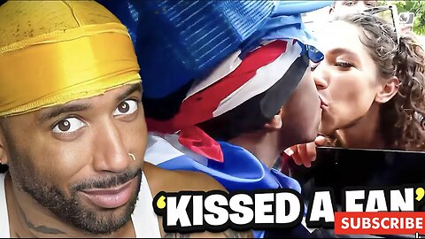 McQueen Reacts to RAKAI Kissing a Fan at Dominican Parade