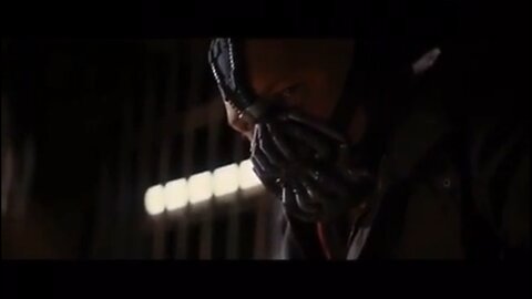 The Dark Knight Rises: Bane prison scene.