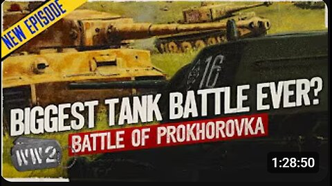 ⚔️🕰️ The Battle of Prokhorovka MINUTE by MINUTE | WW2’s Greatest Tank Clash with MAPS