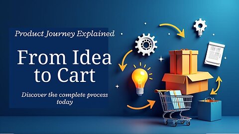 🚀 From Idea to Cart 🛒 | The Untold Journey of Your Product🎯