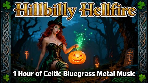 Hillbilly Hellfire: 1 Hour of Spooky Celtic Bluegrass Metal – Halloween Banjo Mix 2025