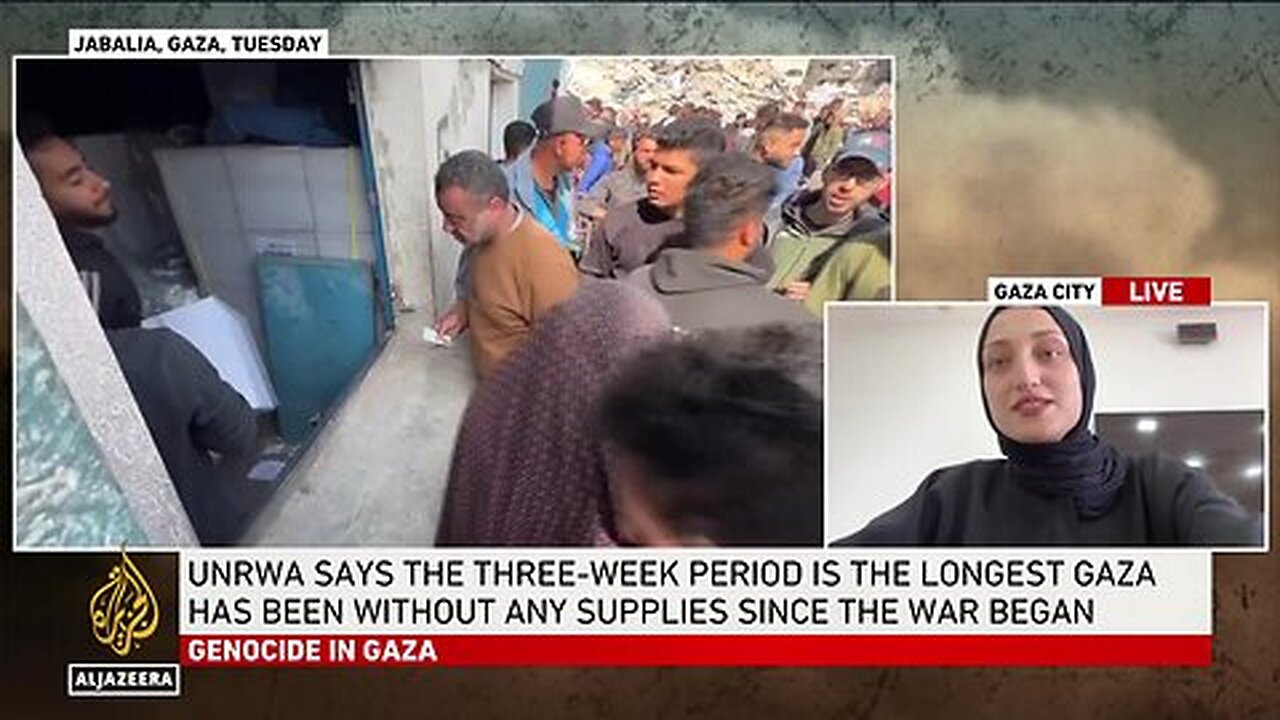 Gaza City resident describes severe shortages as Israeli bombs rain down